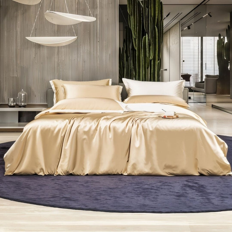 Ihum Premium Mulberry Silk Bedding Set