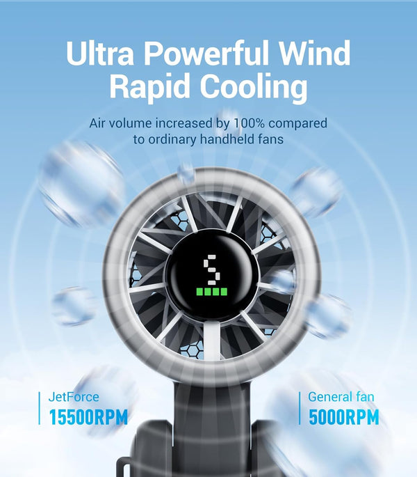 TurboCool 3-in-1 Handheld Fan