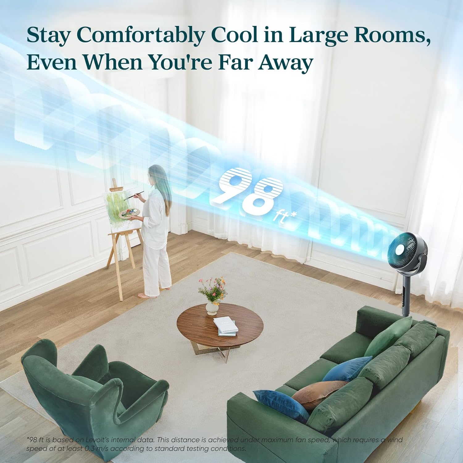 Levoit CirculAir  2-in-1 Smart Fan