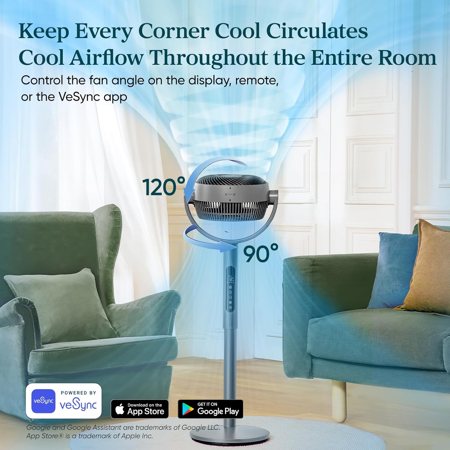 Levoit CirculAir  2-in-1 Smart Fan