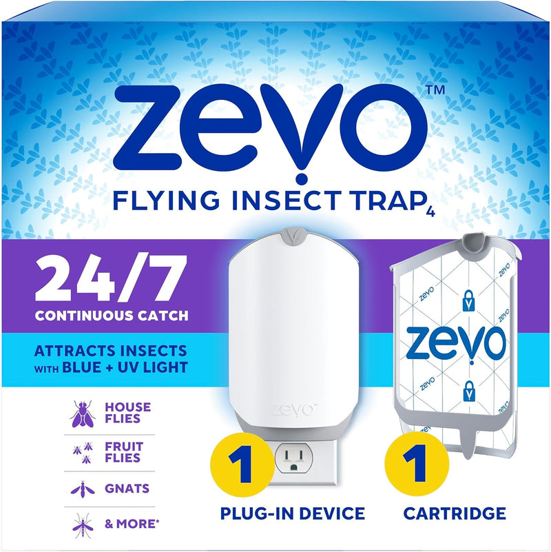 Zevo Flying Insect Trap & Cartridge