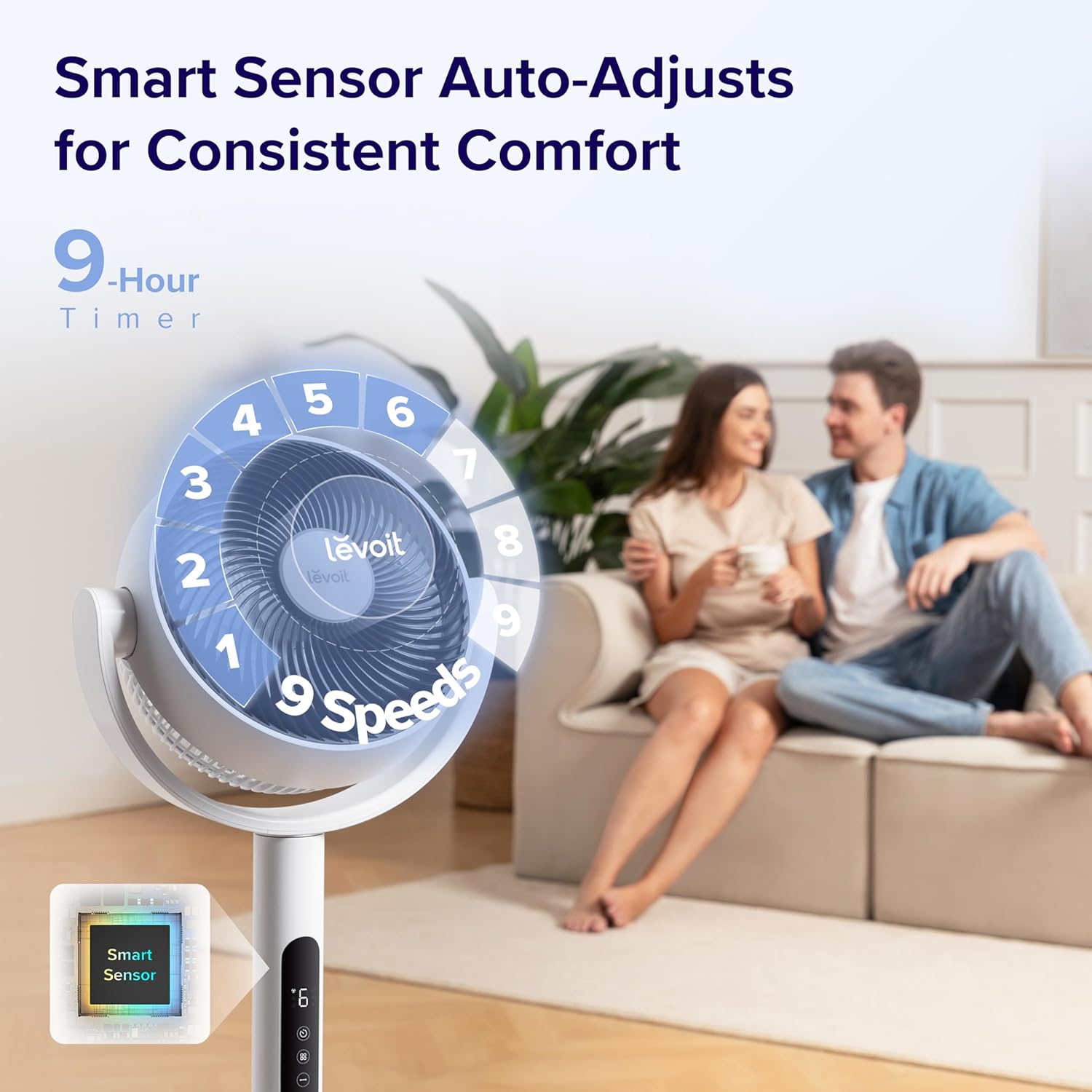 Levoit CirculAir  2-in-1 Smart Fan