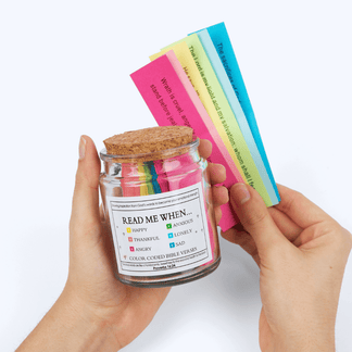 90-Day Bible Verses Jar – Handmade Gift