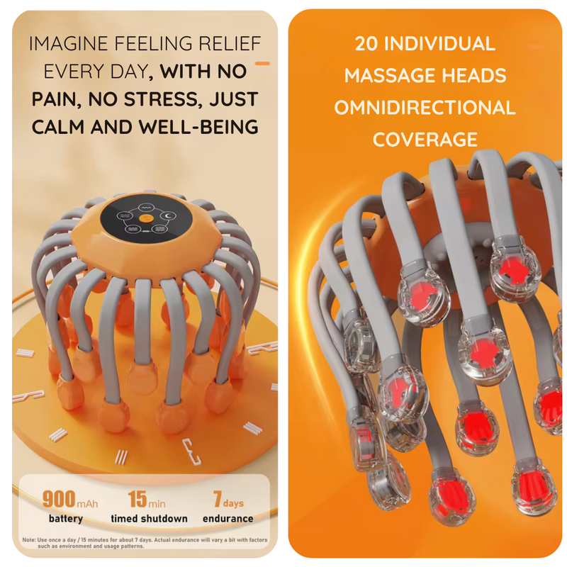 Head Massager for Migraine Relief