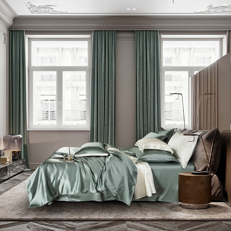 Ihum Premium Mulberry Silk Bedding Set